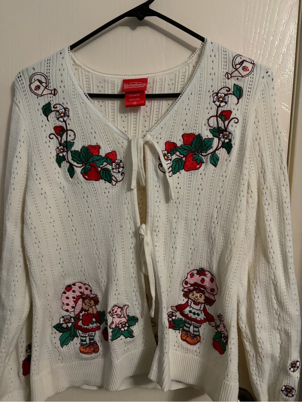 Strawberry ShortCake Knit Cardigan